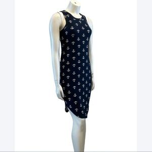 🛍️ 2/$12
Women’s sleeveless tank style fitted summer anchor sailor dress.